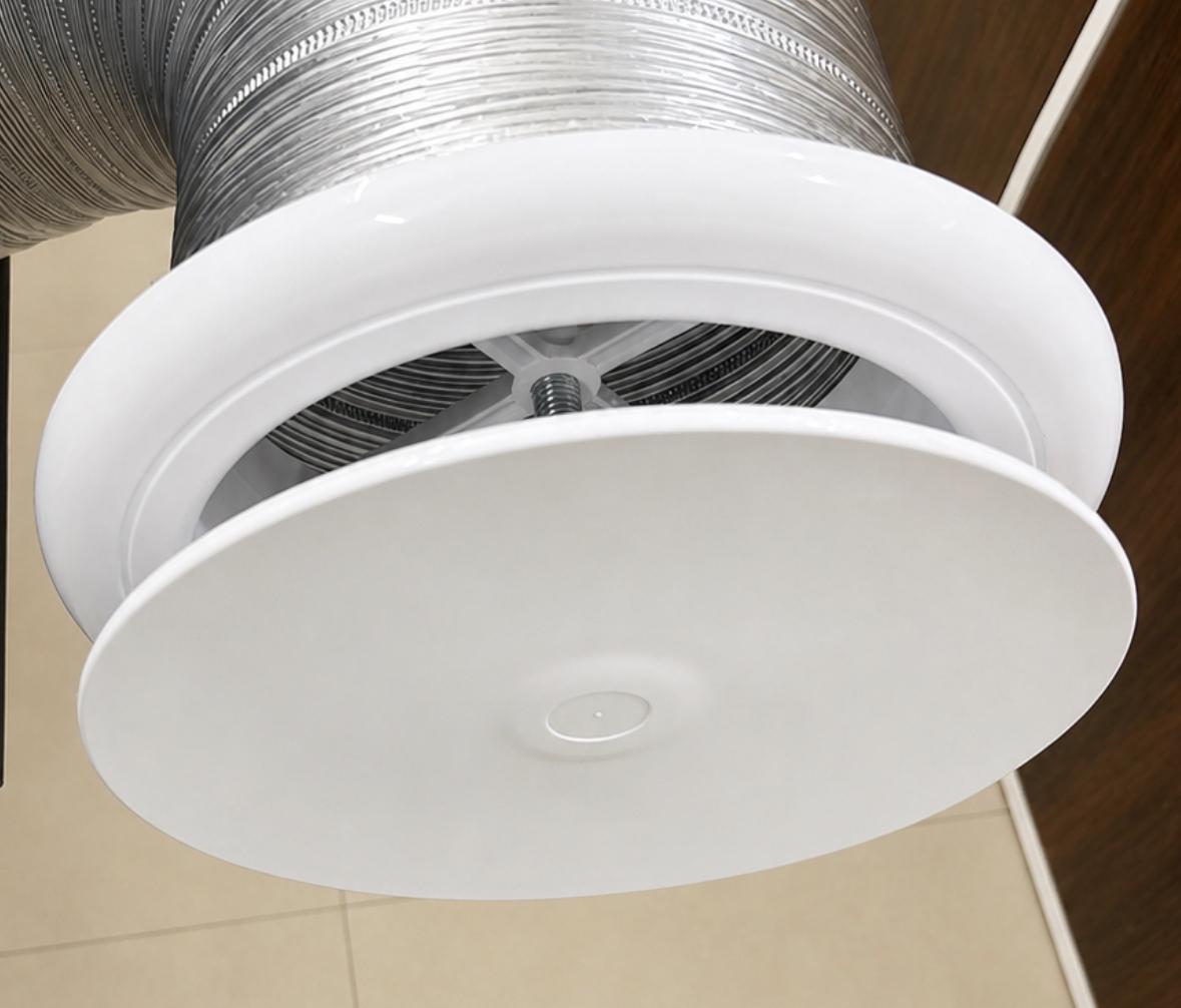 Smart automated ventilation and fresh air ducting system