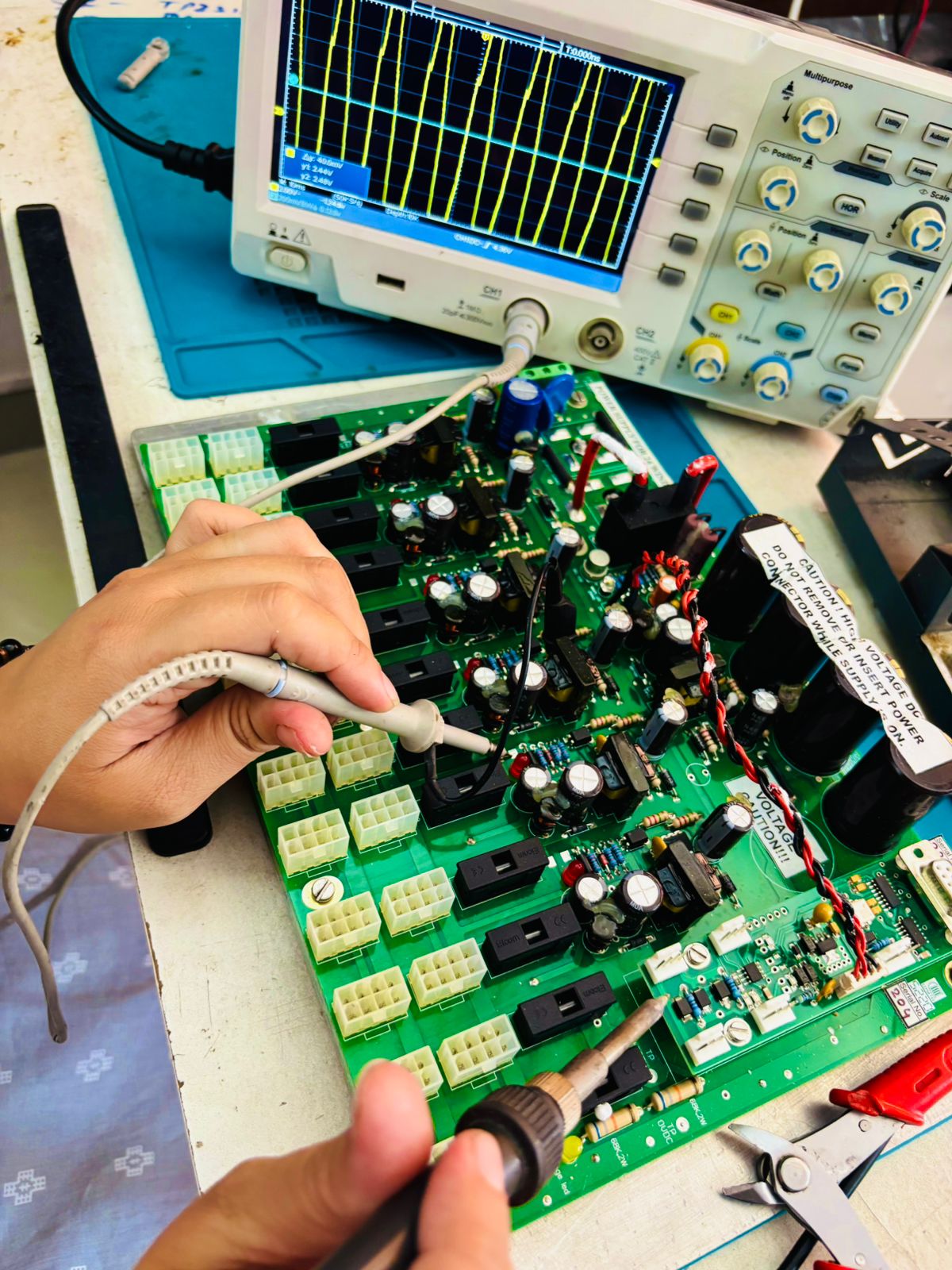 Precision multi-layer pcb layout schematic design hardware